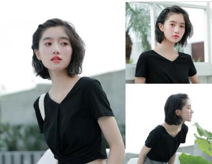 女生小辫子发型扎头发
