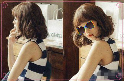 中短发烫发发型 时尚女生最爱的烫发造型