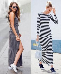 长款裙子怎么搭配 长款连衣裙怎么搭配好看