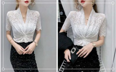 气质夏季短袖连衣裙 夏天短袖女款