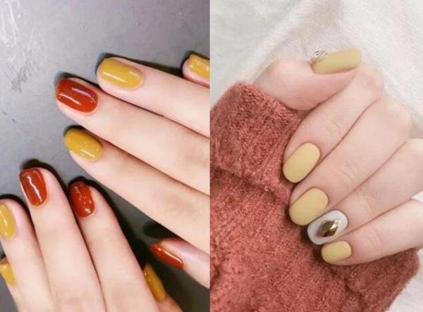 什么颜色的美甲显手白？