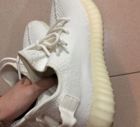 yeezy纯白氧化后有多丑
