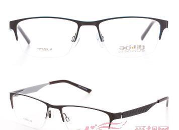 夏梦商务纯钛眼镜近视眼镜也有风格。