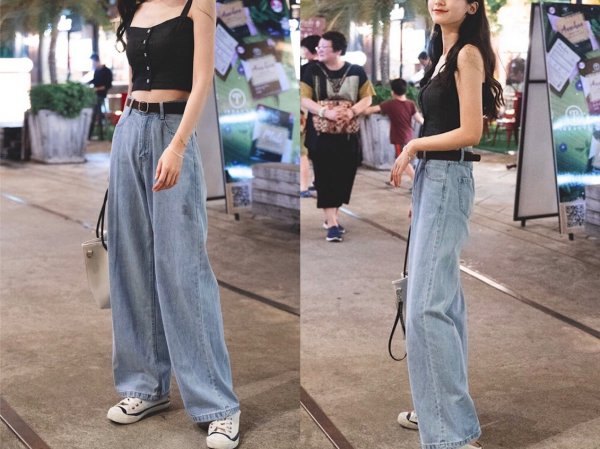 吊带衫穿搭夏季