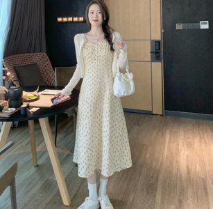 长款吊带裙怎么搭配 吊带裙怎么分前后