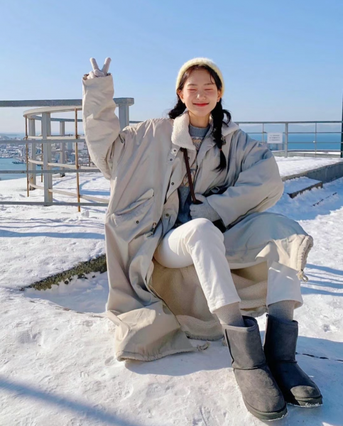 雪地靴怎么穿