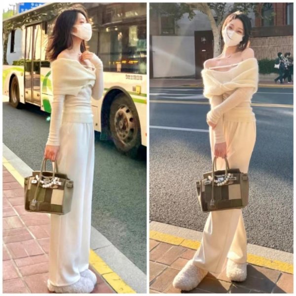 阔腿裤怎么搭配上衣