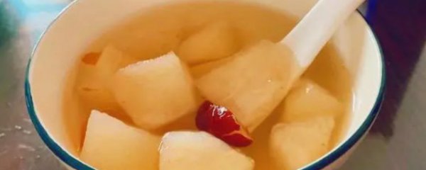 沙梨炖冰糖的功效与作用
