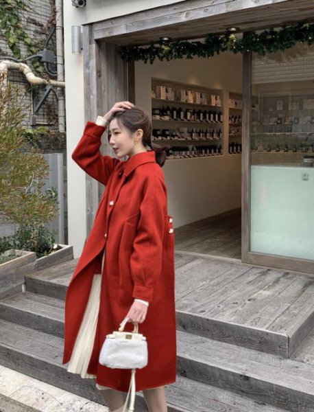 冬天呢子大衣如何搭配