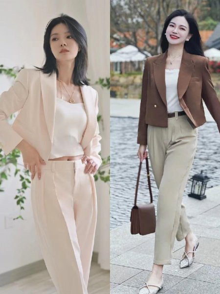 短西服怎么穿