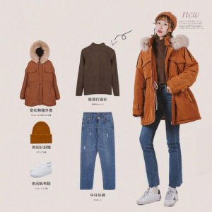 冬天搭配衣服图片女 冬天衣服搭配图片女生
