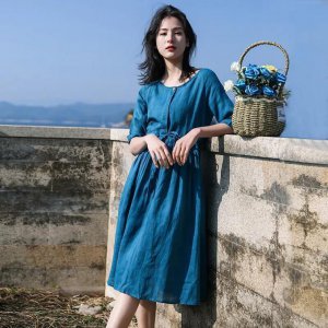 棉麻女装怎么搭配时尚 棉麻上衣搭配什么下装好