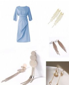 衣服与耳环的搭配图解 女生一定要学会