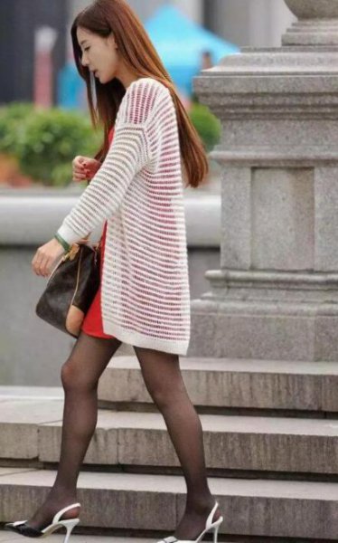高跟鞋怎么搭配衣服好看？
