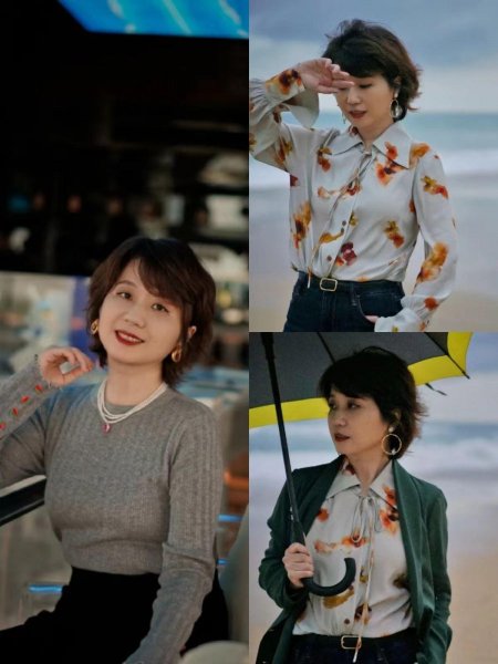 春天中年女人怎么穿搭