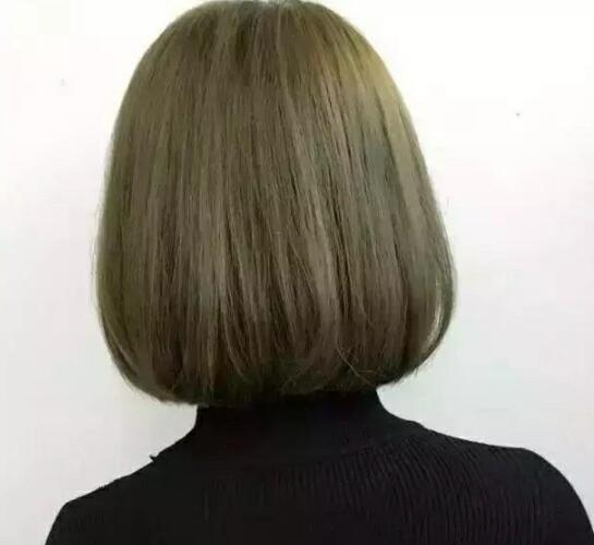 波波头染什么颜色显白好看？