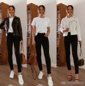 衣服百搭图片 一件单品衣服搭配图片