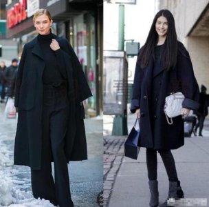 深灰色大衣的搭配 灰色（黑色）大衣配什么内搭