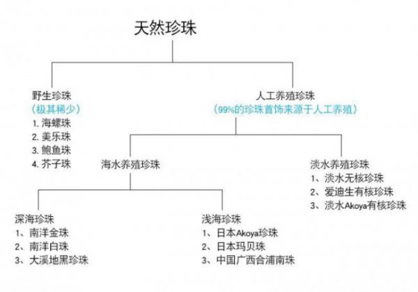 珍珠的等级与分类划分标准