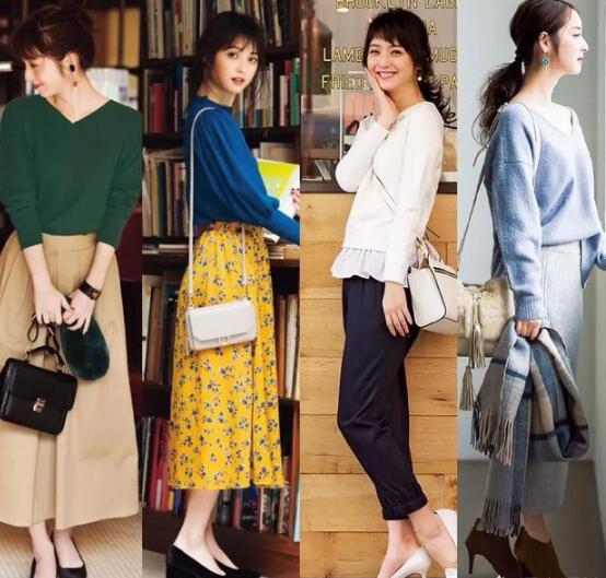 女生显成熟的衣服搭配
