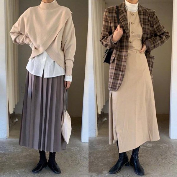 叠穿的衣服图片