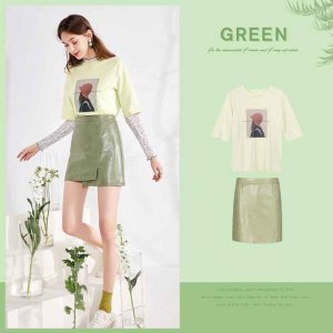 绿色搭什么颜色好看图片 绿色怎么搭配颜色好看的图片